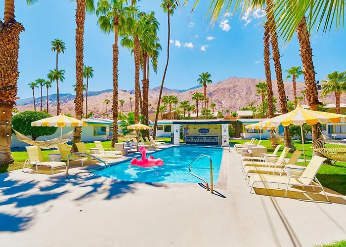 A Place In The Sun Hotel - Adults Only Big Units, 24H Heated Pool & Spa In 1 Acre Park Prime Location, Dog Friendly, Top Midcentury Modern Boutique Hotel Palm Springs